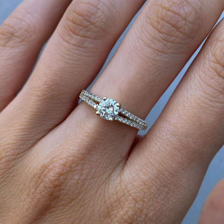 טבעת אירוסין GINGER - DIAMOND HOUSE