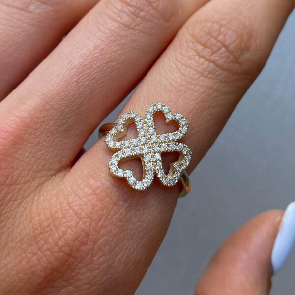 Diamond Heart Ring DIAMOND HOUSE