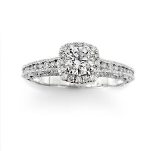 טבעת יהלום מלכותית בסגנון פריזאי EINAV