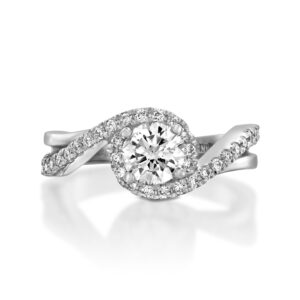 טבעת יהלומים מיוחדת GIZELLA