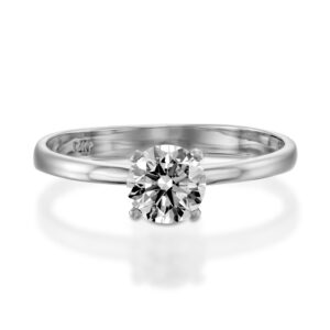 טבעת יהלום סוליטר VIVI