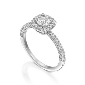 טבעת אירוסין הילה יוקרתית ADR-00562-3