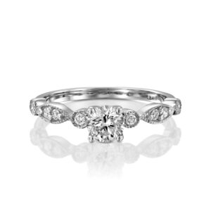 טבעת אירוסין וינטג' ELEANOR