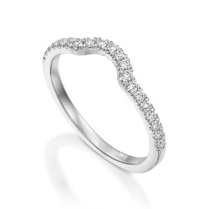 טבעת יהלומים מותאמת לטבעת אירוסין FELICY ADR-00543-2