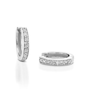 Diamond Hoop Earrings 0.24ct