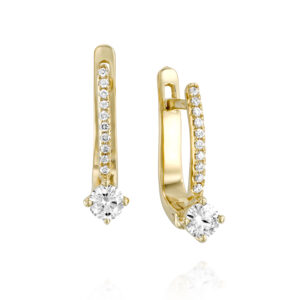Diamond Drop Earrings