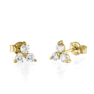 Clover Diamond Earrings 0.45ct