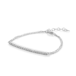 Row Diamond Bracelet 0.40ct