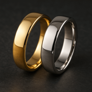 זהב צהוב מול זהב לבן