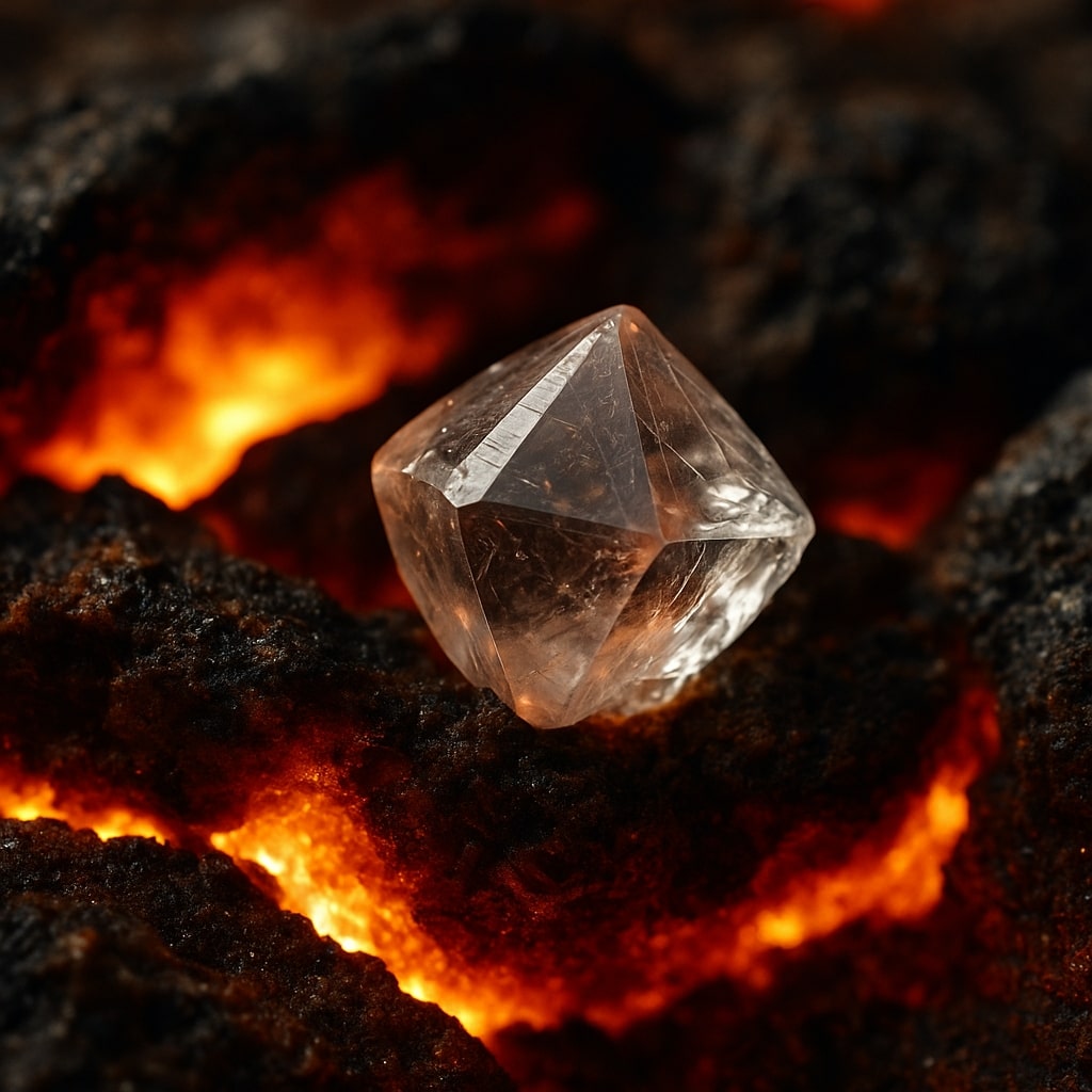 איך נוצר יהלום