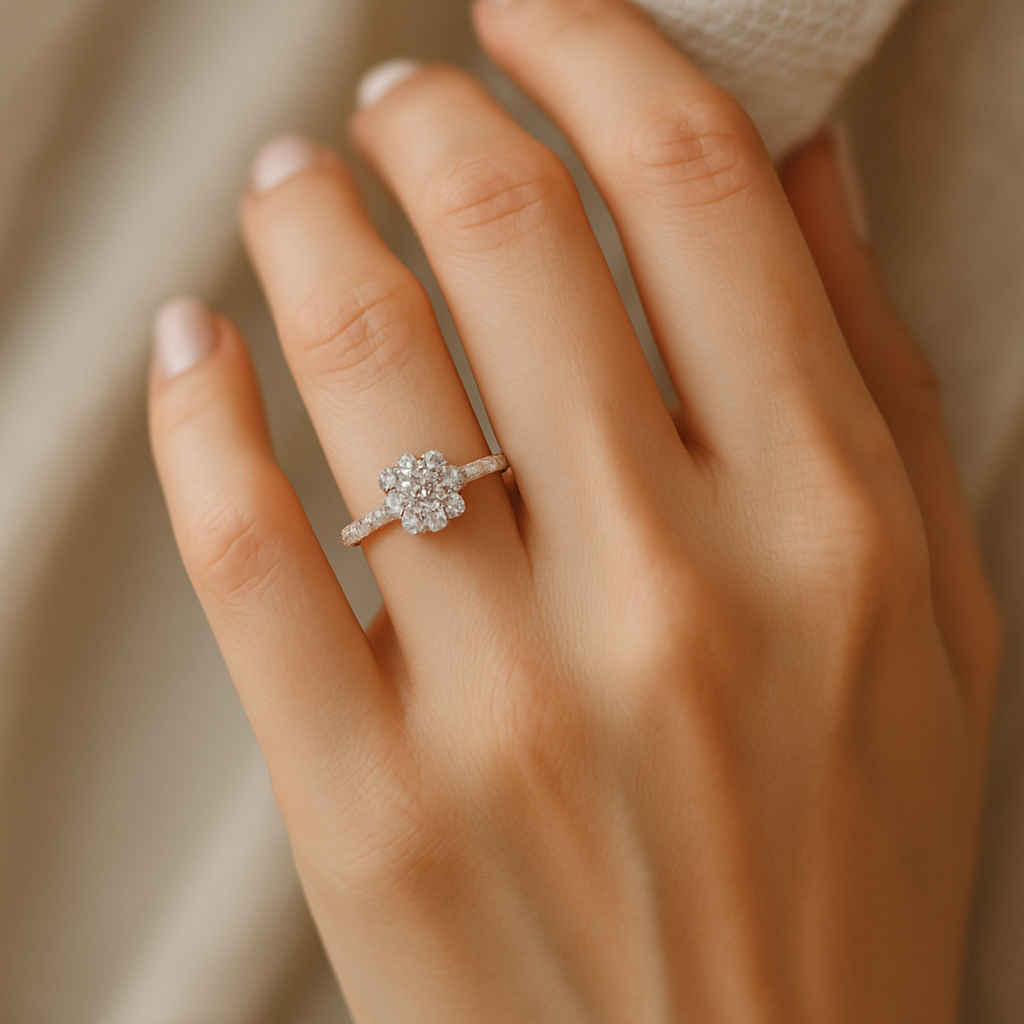 באיזה אצבע שמים טבעת אירוסין?