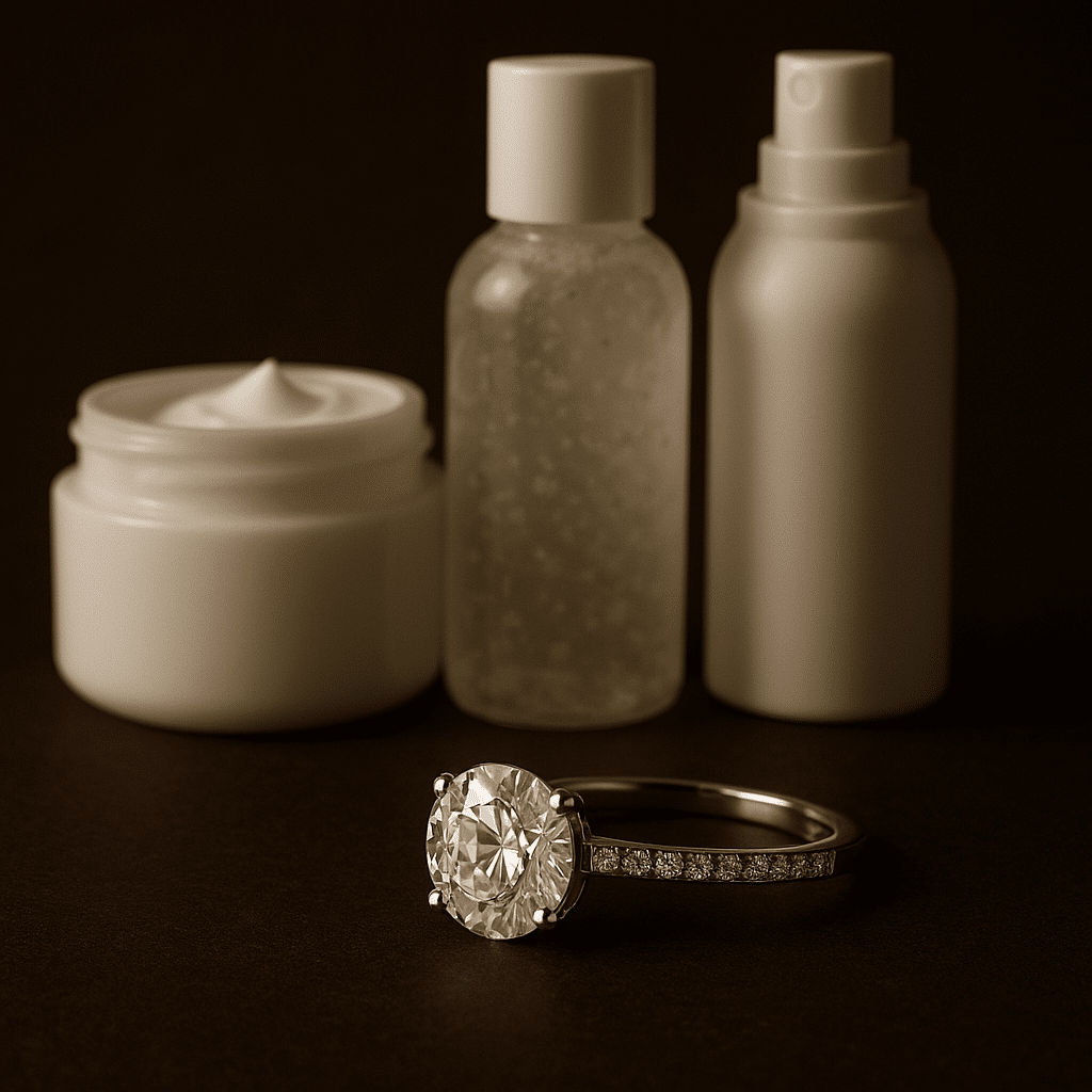 שמירה וניקוי יהלומים