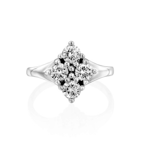 טבעת יהלומים מעויין מהממת 1.00 קראט ADR-00813-3