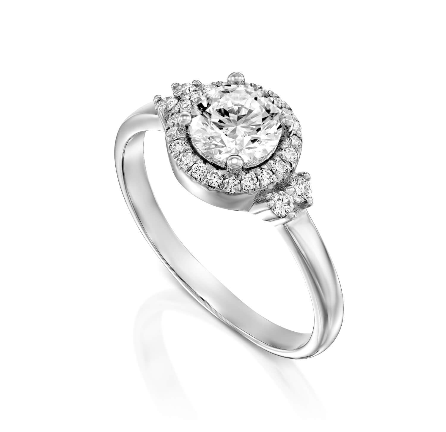 טבעת אירוסין הילה מיוחדת ADR-00806-1-5