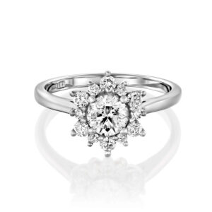 טבעת אירוסין מיוחדת ומרשימה כמו השמש SUNRISE