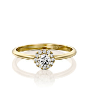 טבעת אירוסין MABEL