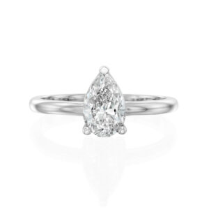 טבעת יהלום טיפה 1 קראט SOFIA