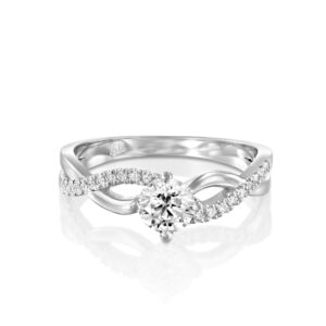 Unique Diamond Engagement Ring - BELINDA