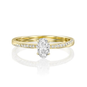 Special Oval Diamond Engagement Ring - KALAMA