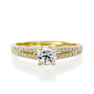 טבעת אירוסין מתפצלת TOMASA