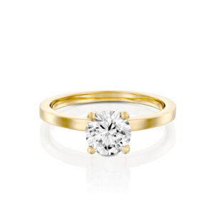 טבעת אירוסין 1 קראט סוליטר BROOKLYN