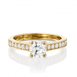 Prestigious Classic Diamond Engagement Ring - KALISHA