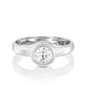 Vintage Diamond Engagement Ring - JACINTA