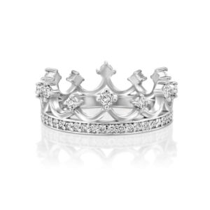 טבעת יהלומים כתר איטרניטי