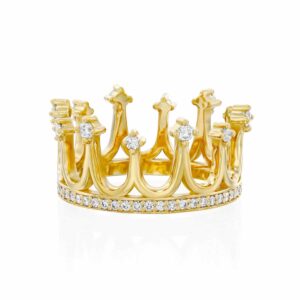 Eternity Queen Crown Diamond Ring