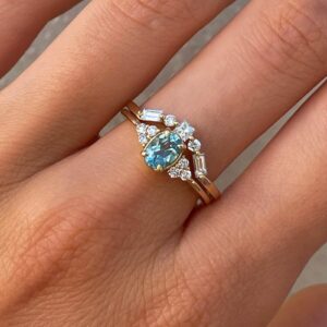 טבעת יהלומים עדינה ואופנתית ADR-00666-9