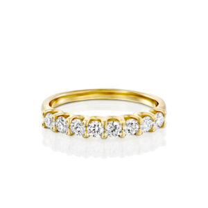 Diamond Arches Row Ring 0.56ct