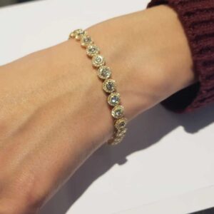 צמיד יהלומים הלו יוקרתי ADB-00274-3