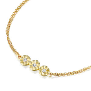 Three Suns Diamond Bracelet