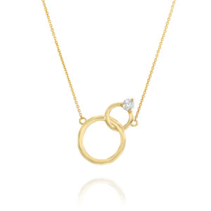 שרשרת יהלום שני מעגלים משולבים