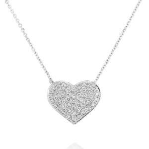 DIamond Heart Necklace 0.46ct