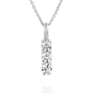 תליון שלושה יהלומים 0.30ct